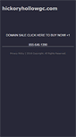 Mobile Screenshot of hickoryhollowgc.com